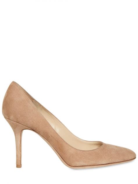 nude suede pump|Womens Suede Pumps